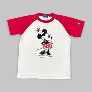 Vintage Tokyo Disney Resort Minnie Mouse Raglan T-Shirt - Women’s Small